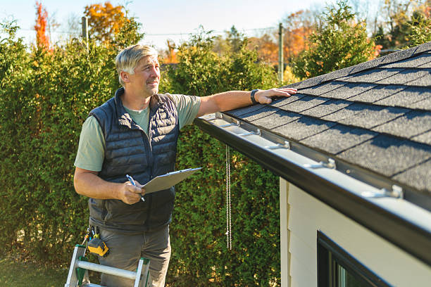 Professional Flat Roof Repair technician working in Denton, TX